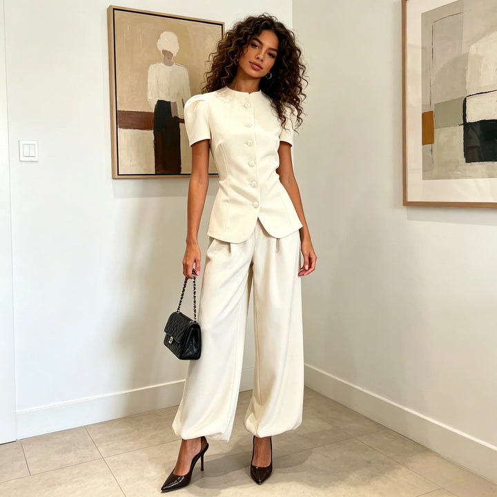 Carlene Tailored Two-Piece Set