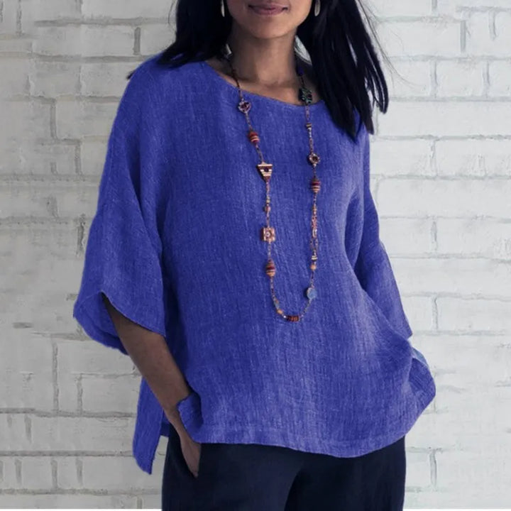 Eloise Relaxed Cotton Blouse