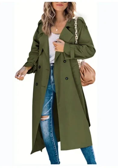 Margaux Double Breasted Trench Coat