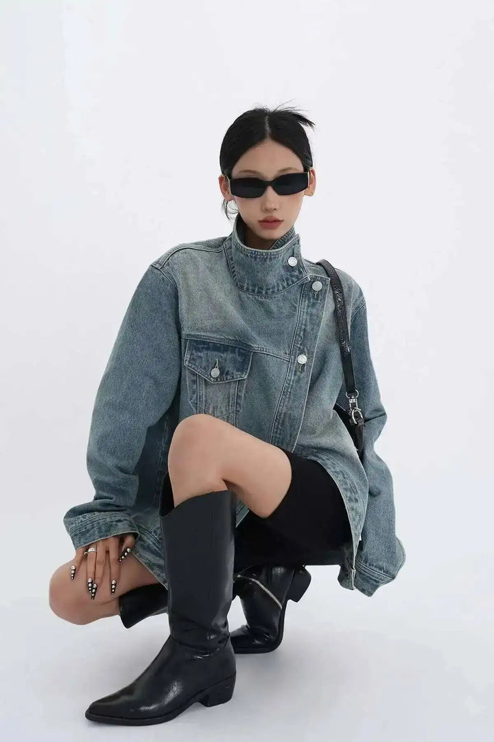 Sophia Oversized Denim Jacket