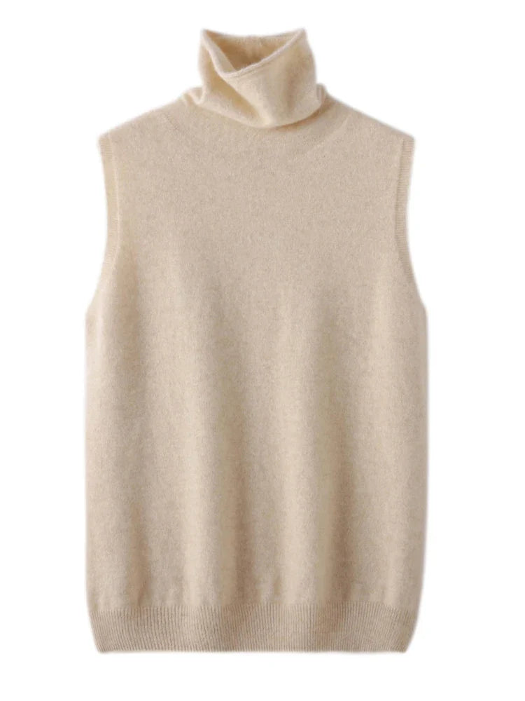 Delia Turtleneck Sweater Vest