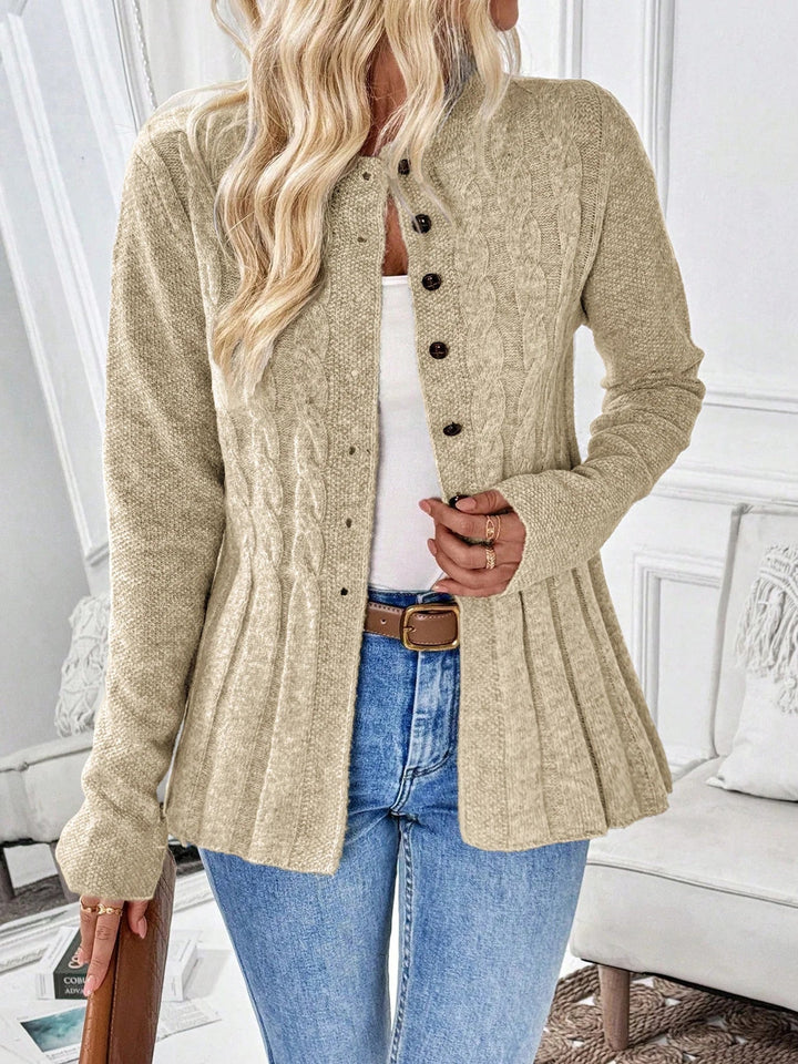 Celia Cable Knit Cardigan