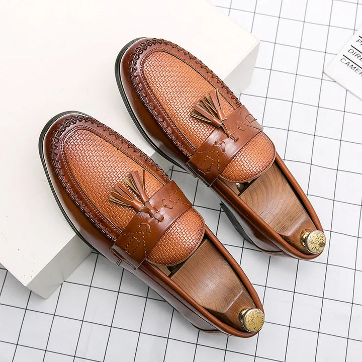 Alfred Braided Tassel Loafers