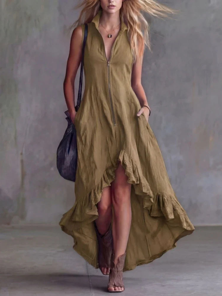 Irene Sleeveless Maxi Dress