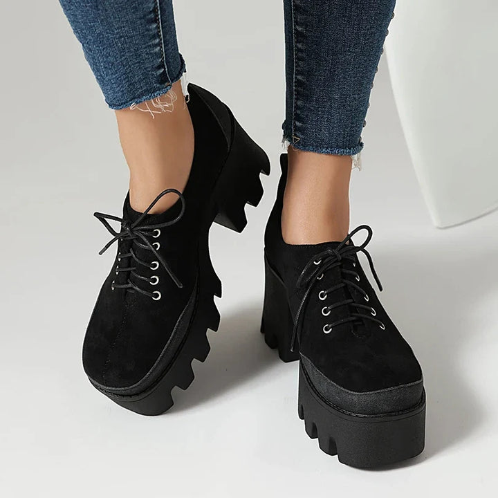 Sylvie Platform Lace-Up Shoe