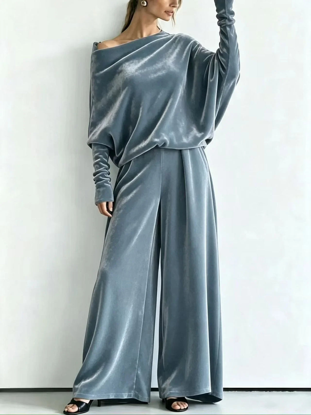 Marilena Off Shoulder Matching Set