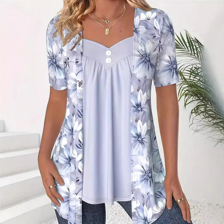 Kylie Floral Two Piece Cardigan Set