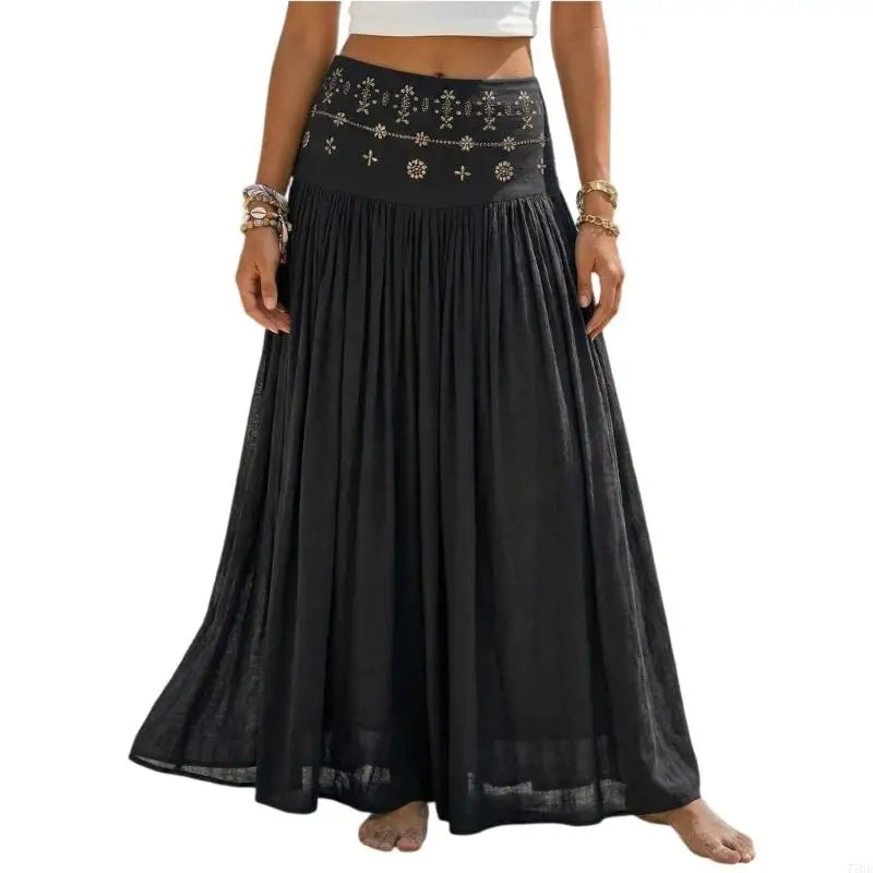 Esther Bohemian Maxi Skirt