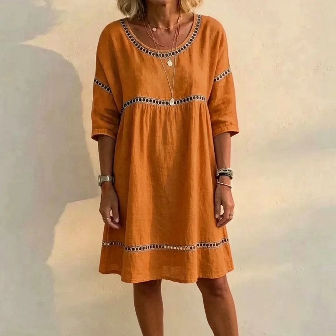 Rosalie Casual A Line Mini Dress