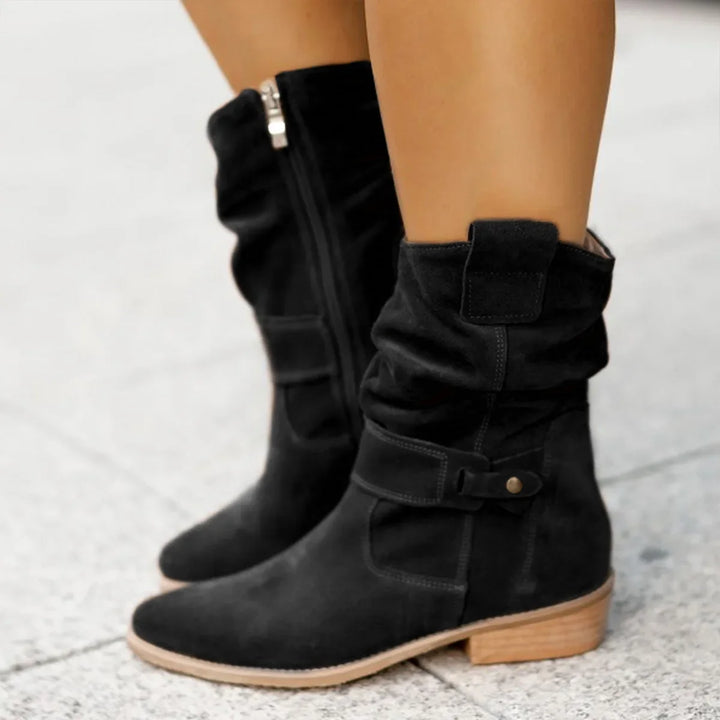 Theodora Slouchy Ankle Boot