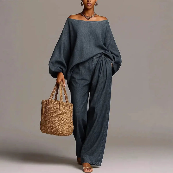 Oriane Off Shoulder Matching Set