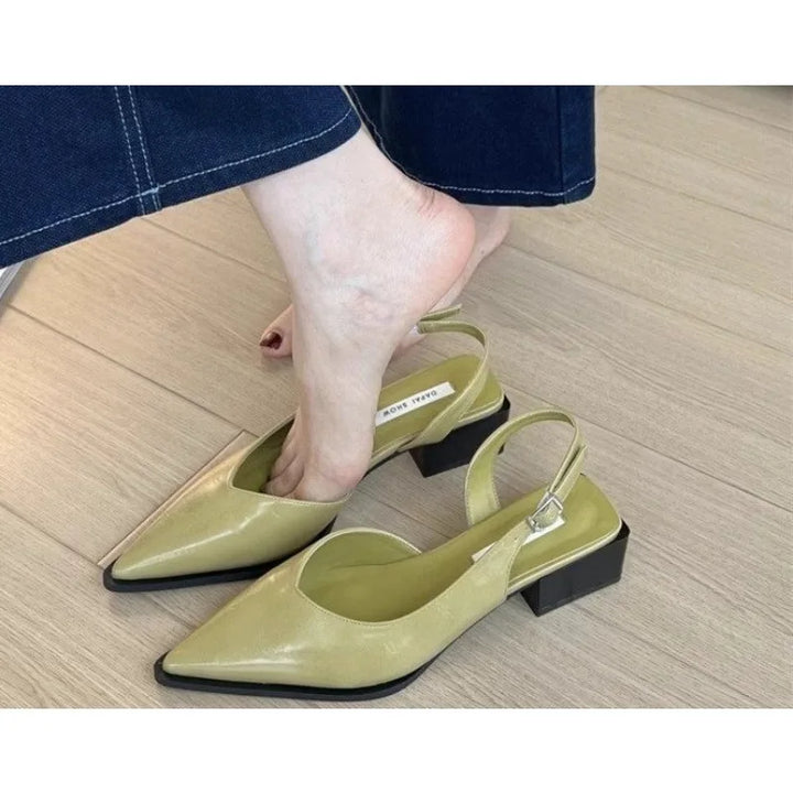 Katelyn Low Heel Slingback Shoes