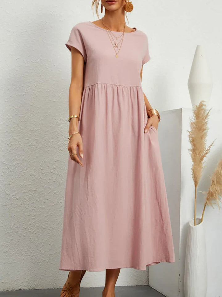 Solene Relaxed Pocket Maxi Dress
