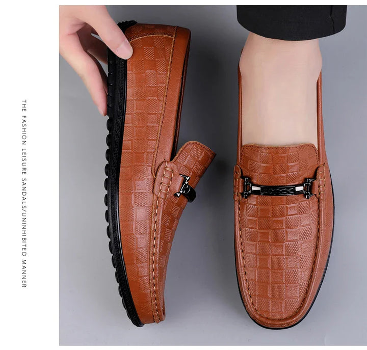 Archer Comfortable Leather Loafers