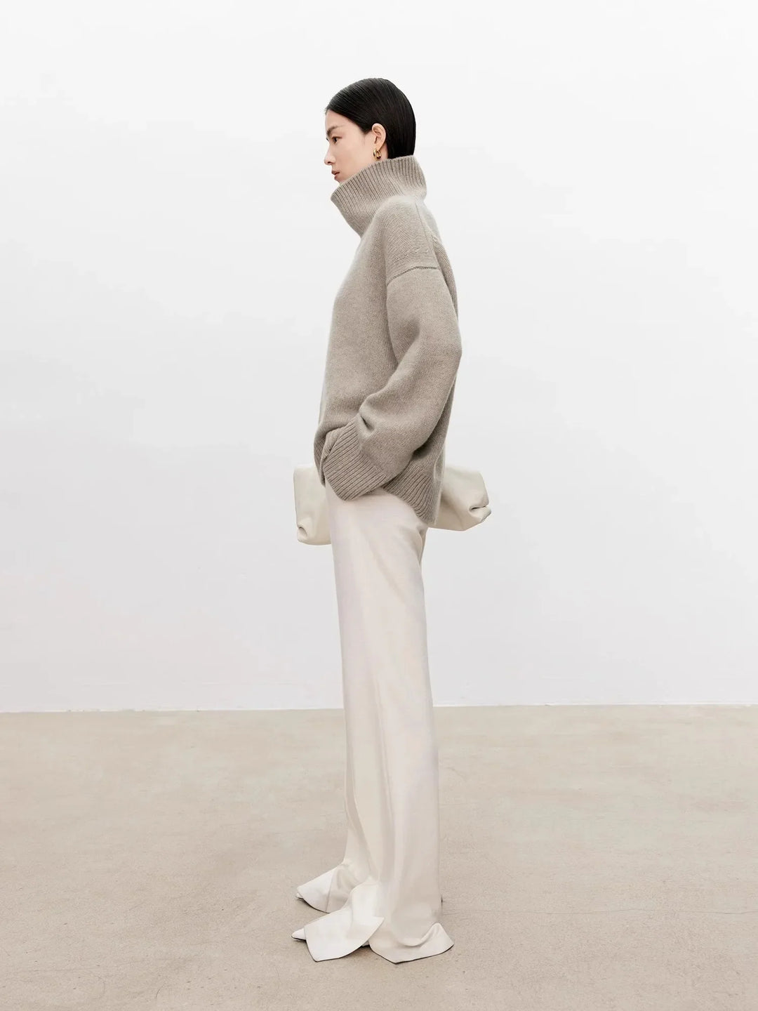 Halcyon Turtleneck Cashmere Pullover