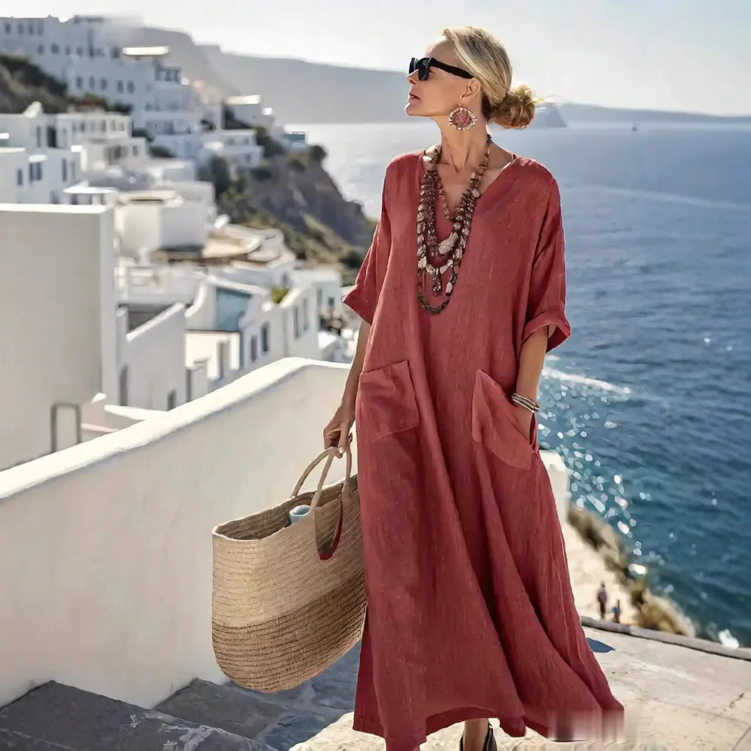 Grazia Relaxed Summer Maxi Dress