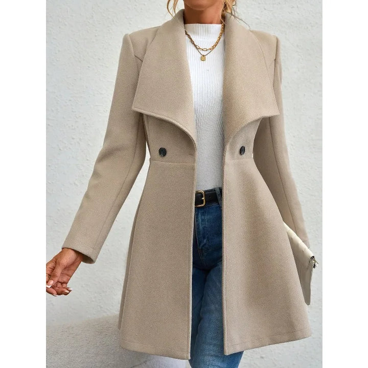 Fenley Waterfall Collar Coat