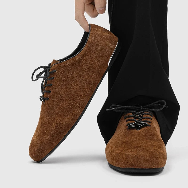 Devon Wide Toe Oxford Shoes