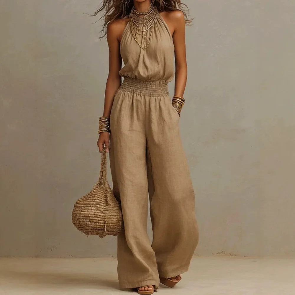 Bianca Flowing Wide Leg Jumpsuit