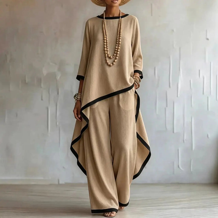 Mia Asymmetrical Two-Piece Set