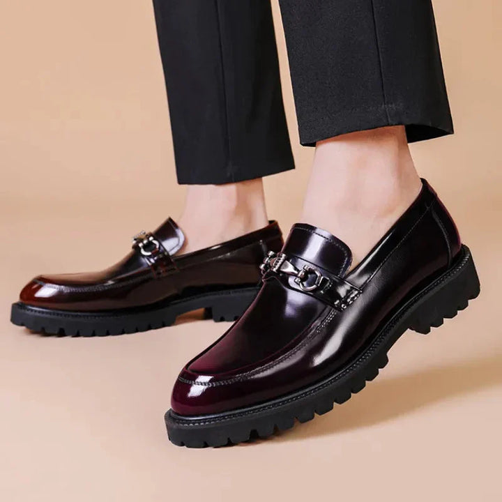Valentino Leather Loafers