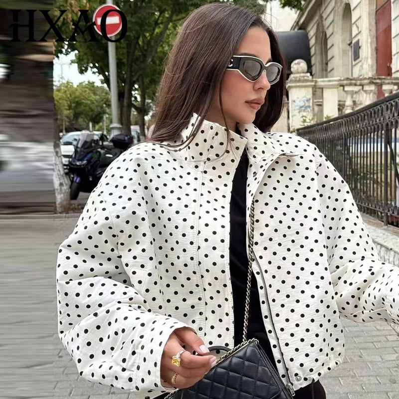 Darlene Cropped Bomber Jacket