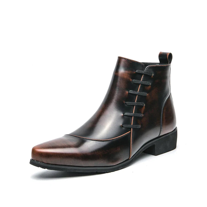 Harley Leather Chelsea Boots