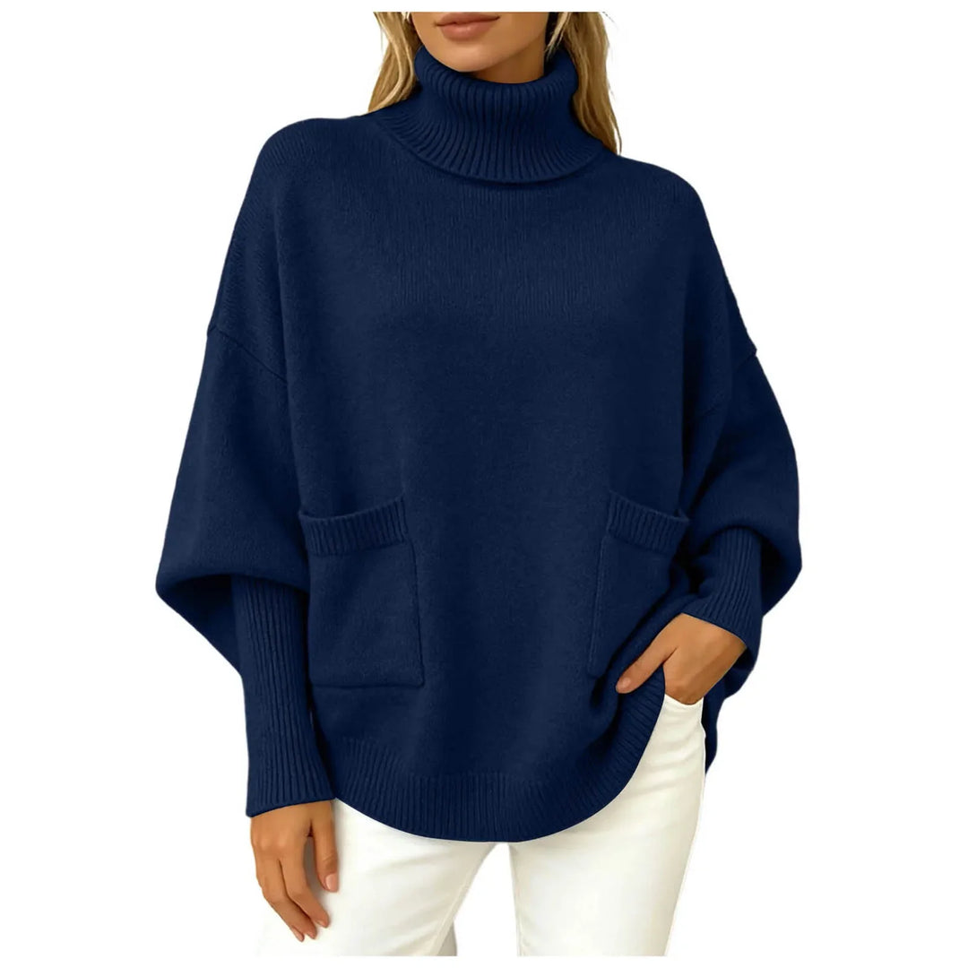 Freya Batwing Turtleneck Sweater