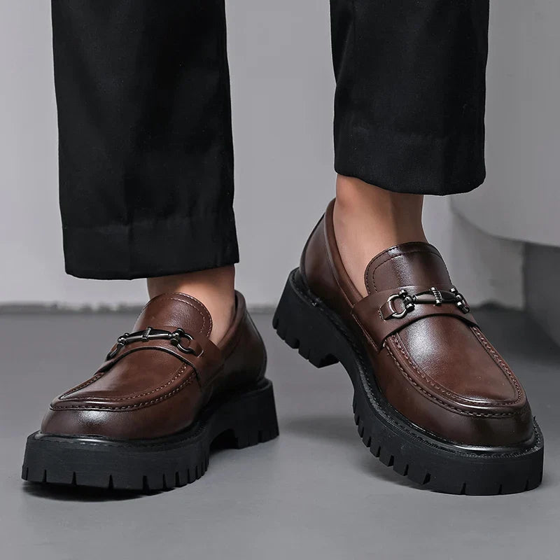 Convay Leather Dress Loafers
