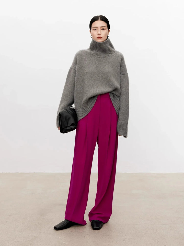 Halcyon Turtleneck Cashmere Pullover