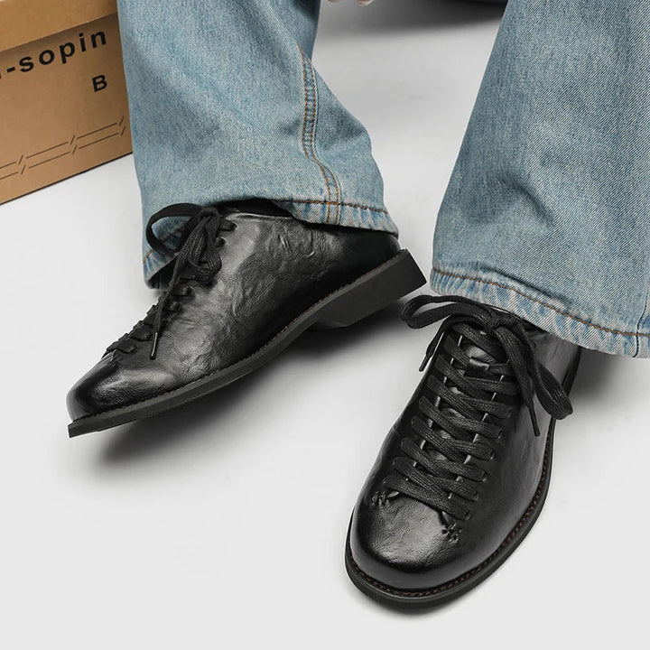Freddie Leather Derby Shoes