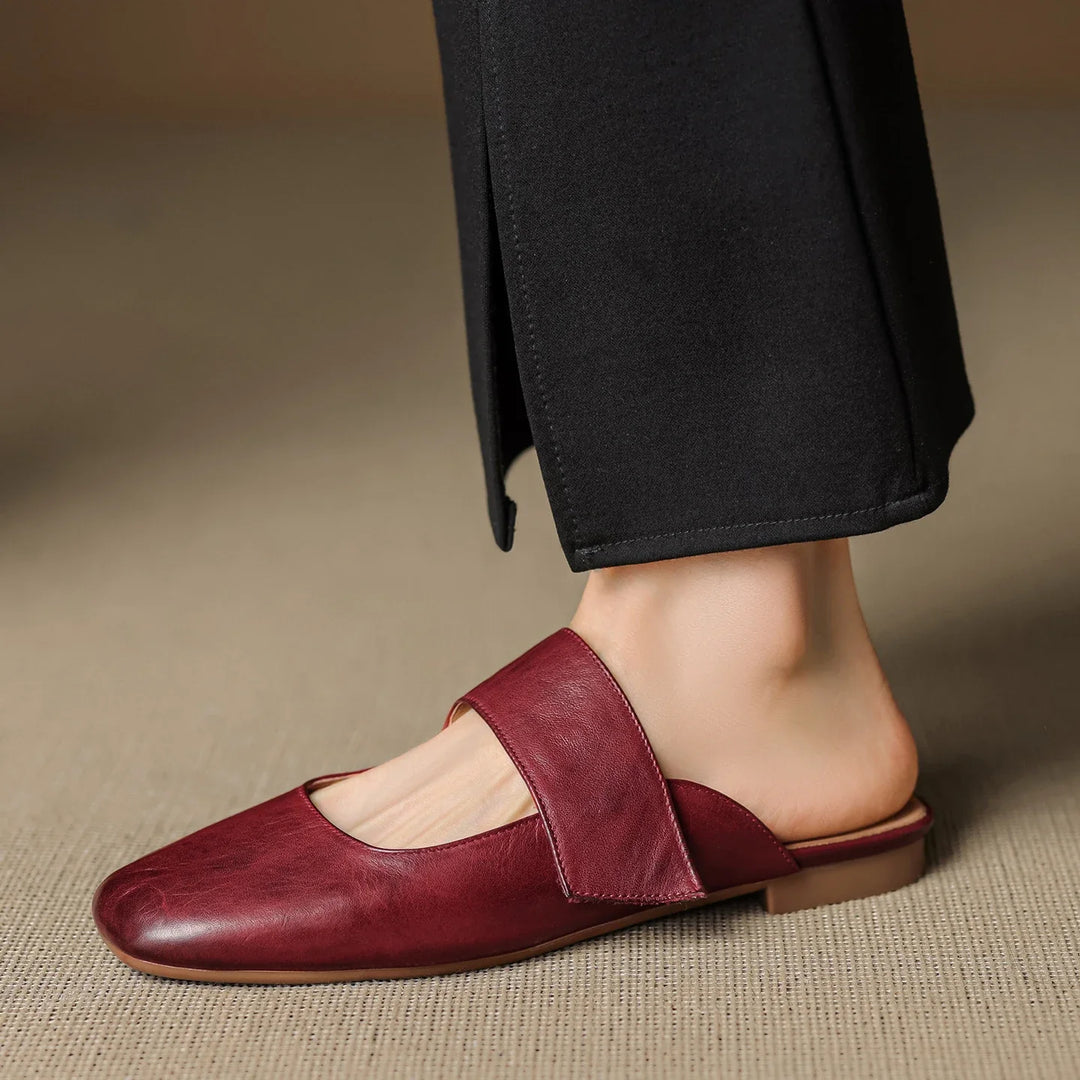 Scarlett Genuine Leather Flats