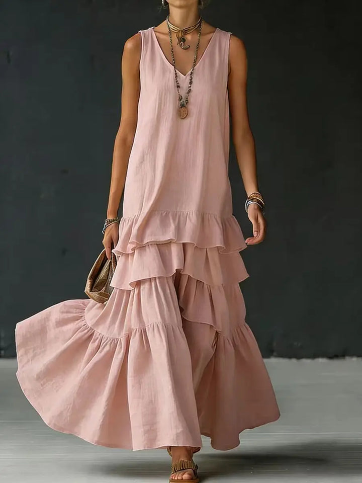 Dakota Tiered Ruffle Maxi Dress