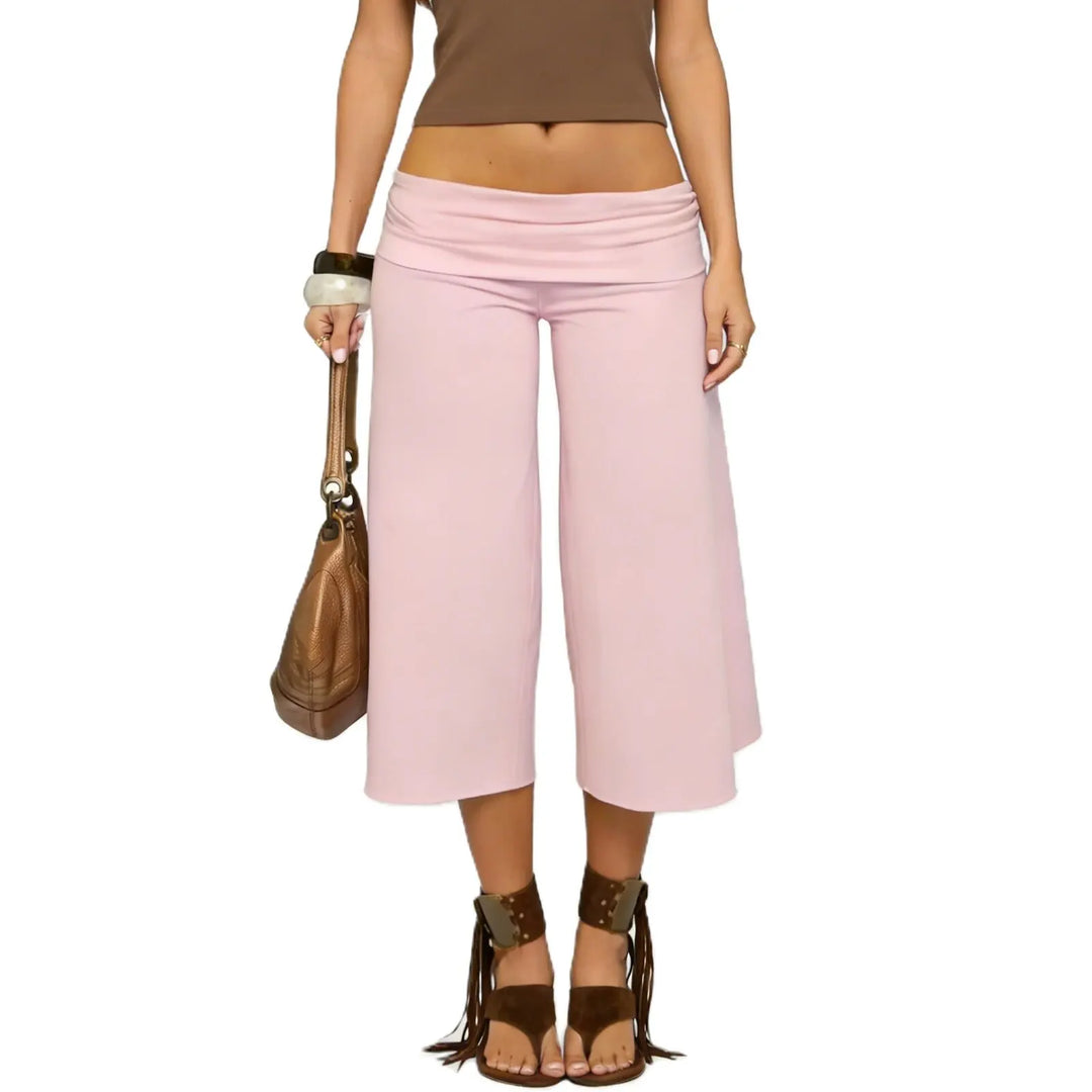 Freya Fold Over Capri
