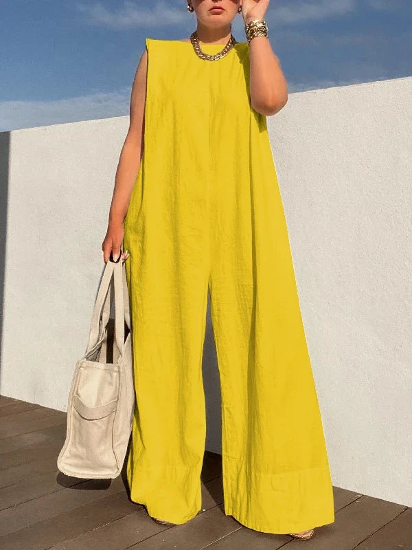 Brittany Relaxed Wide Leg Jumpsuit