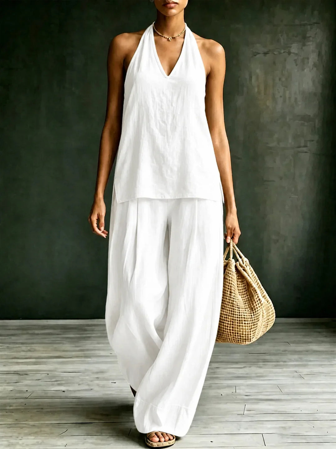 Molly Relaxed Wide Leg Jumpsuit