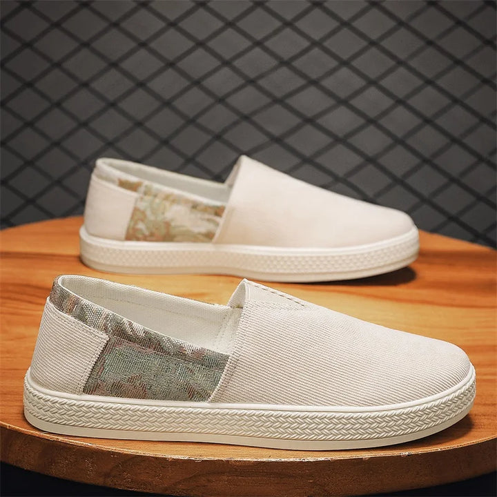 Larry Orthopedic Canvas Slip Ons