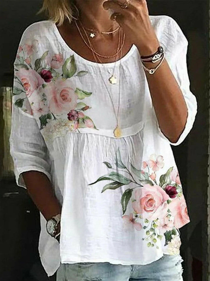 Grace Floral Print Blouse