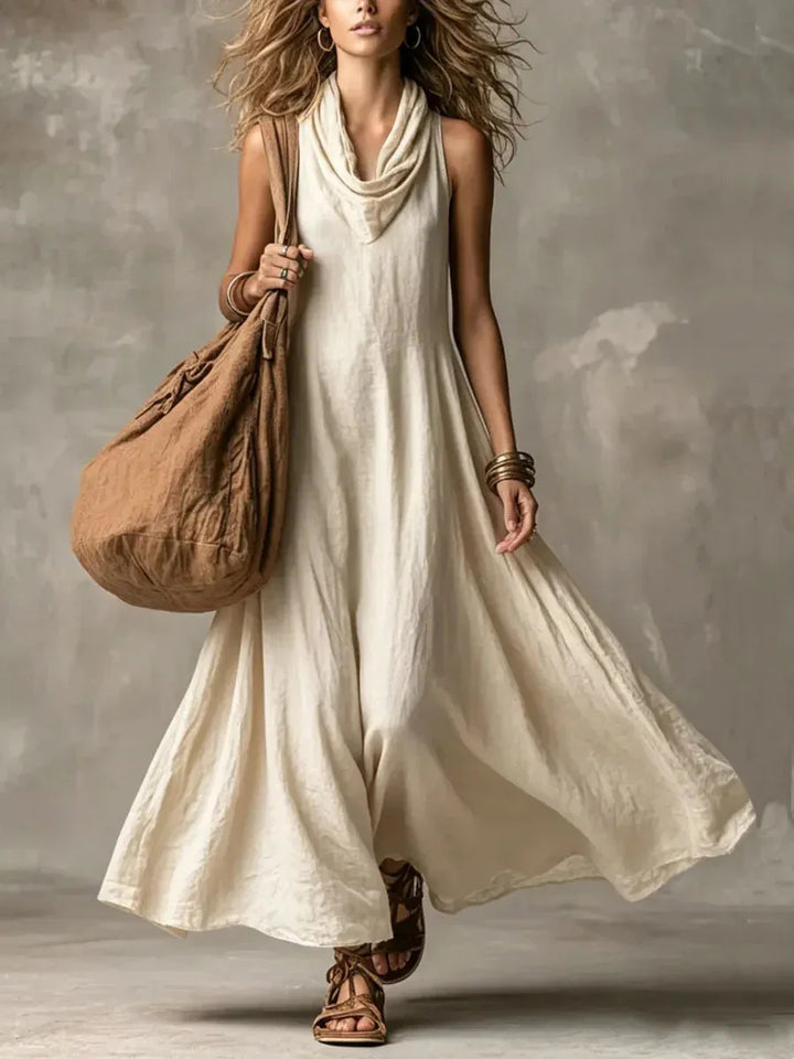 Jaylah Cowl Neck Maxi Dress