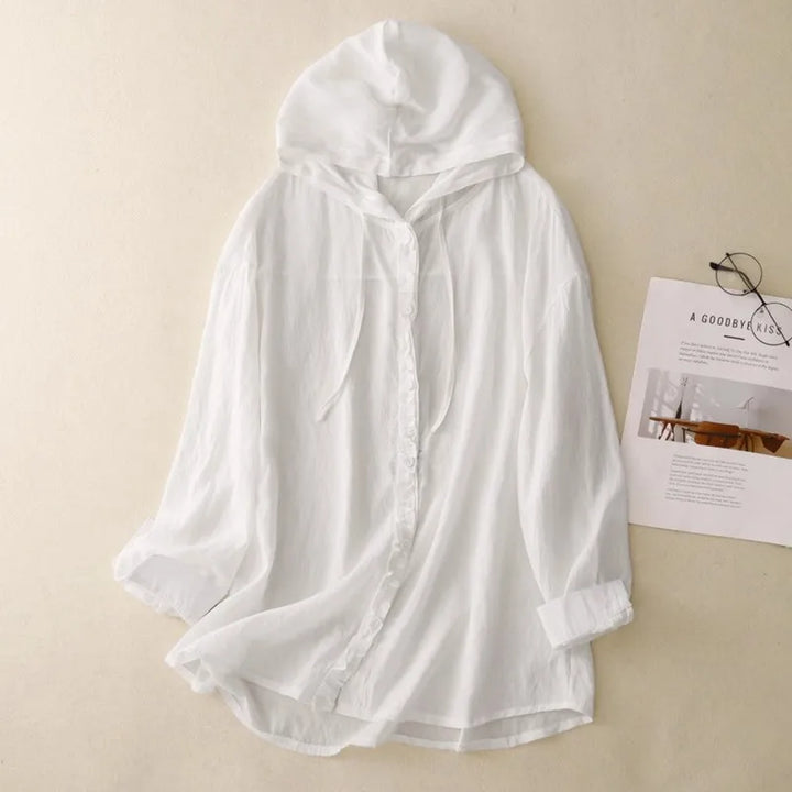 Siena Linen Summer Hoodie