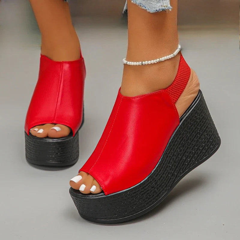 Thalia Orthopedic Wedge Sandals