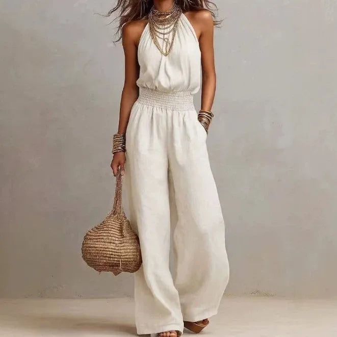 Bianca Flowing Wide Leg Jumpsuit