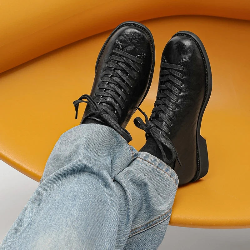 Freddie Leather Derby Shoes