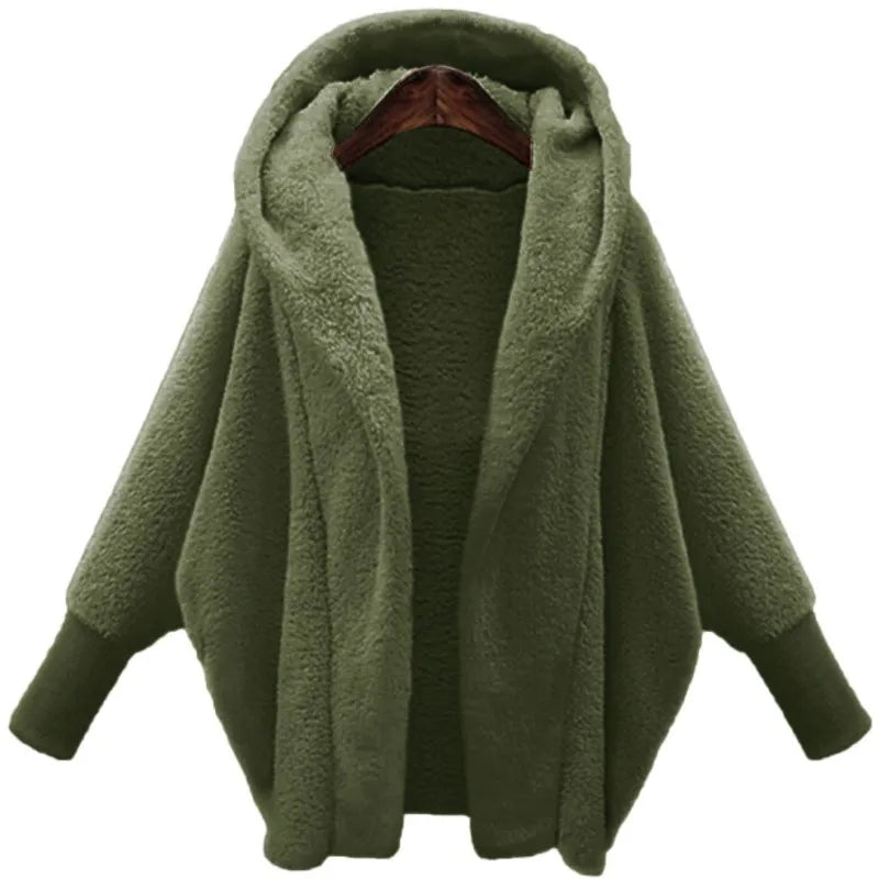 Winifred Open Front Fleece Coat