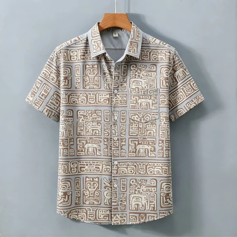 Donald Tribal Print Shirt
