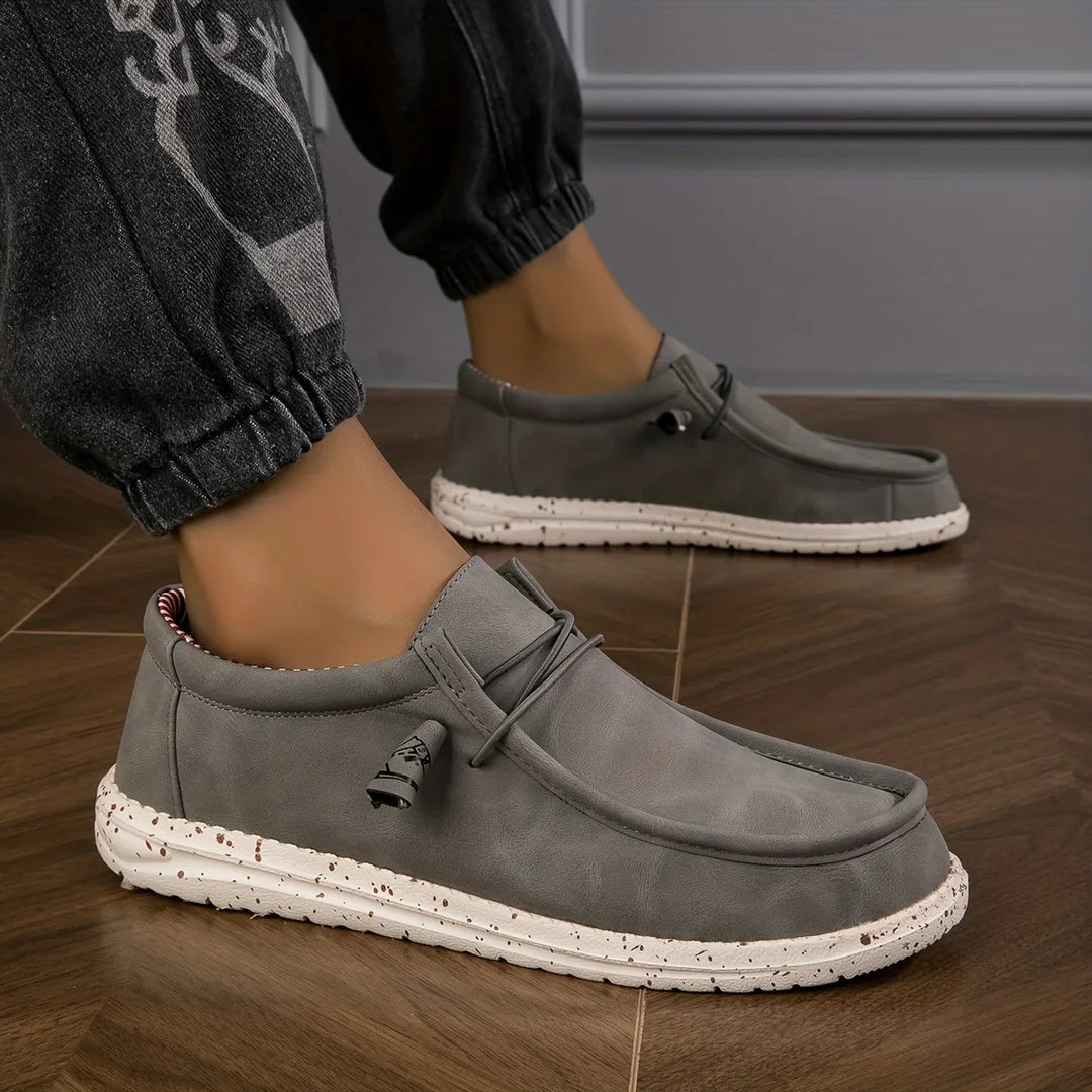 Vincent Flexible Vulcanized Comfort Loafers