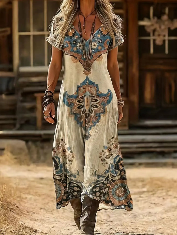 Erica Tie Dye Maxi Dress