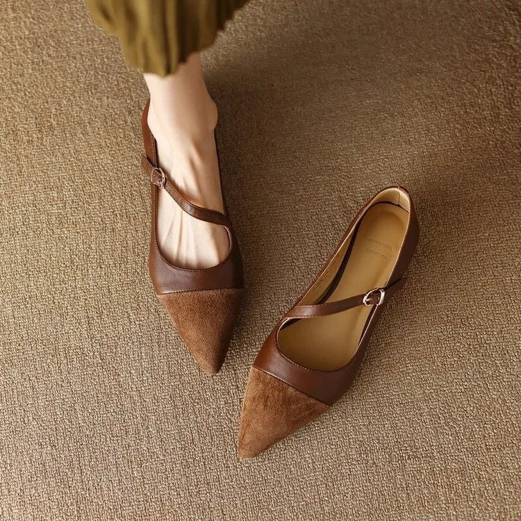 Avery Pointed Toe Flats