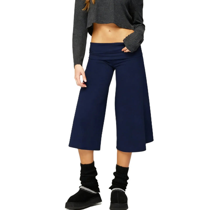 Freya Fold Over Capri