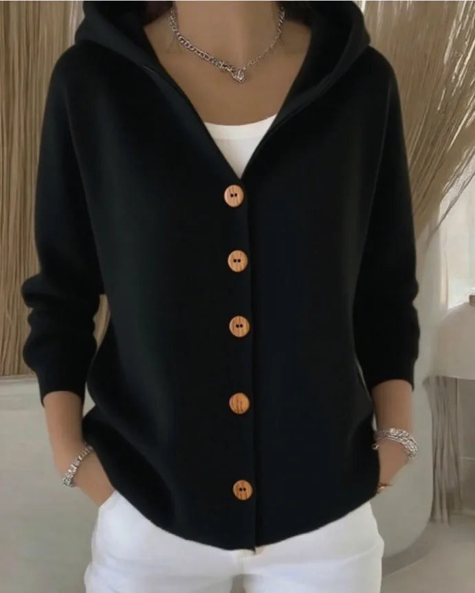 Bramwell Hooded Knit Cardigan